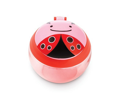 Envase P/Snack Mariquita Rosada Skip Hop