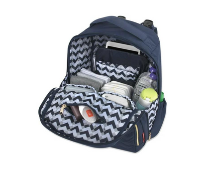 Pañalera Morgan Navy Quilted Fisher Price