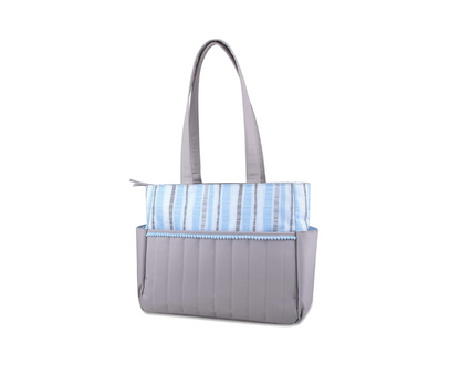 Pañalera Celeste - Gris 5 En 1
