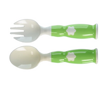 Set De Cubiertos Con Estuche Verde Zoli