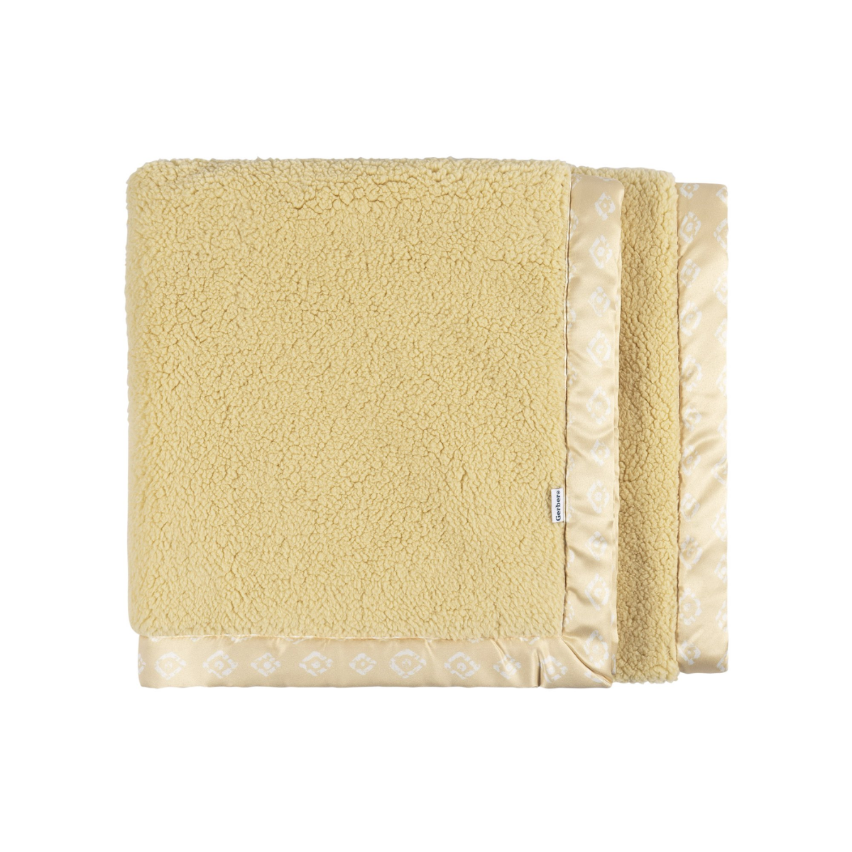 Cobija Plush Gerber | Neutro Amarillo