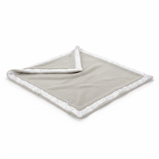Cobija Plush Gerber | Neutro Gris