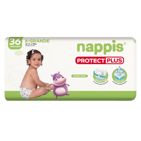 Nappis protect plus Extra Grande x 36