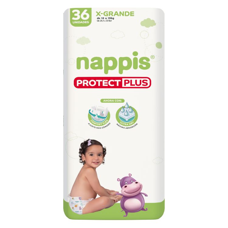 Nappis protect plus Extra Grande x 36