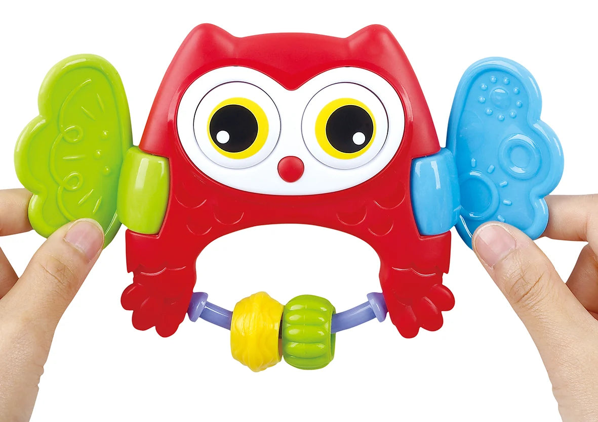 Sonajero Peekaboo Owl 3m