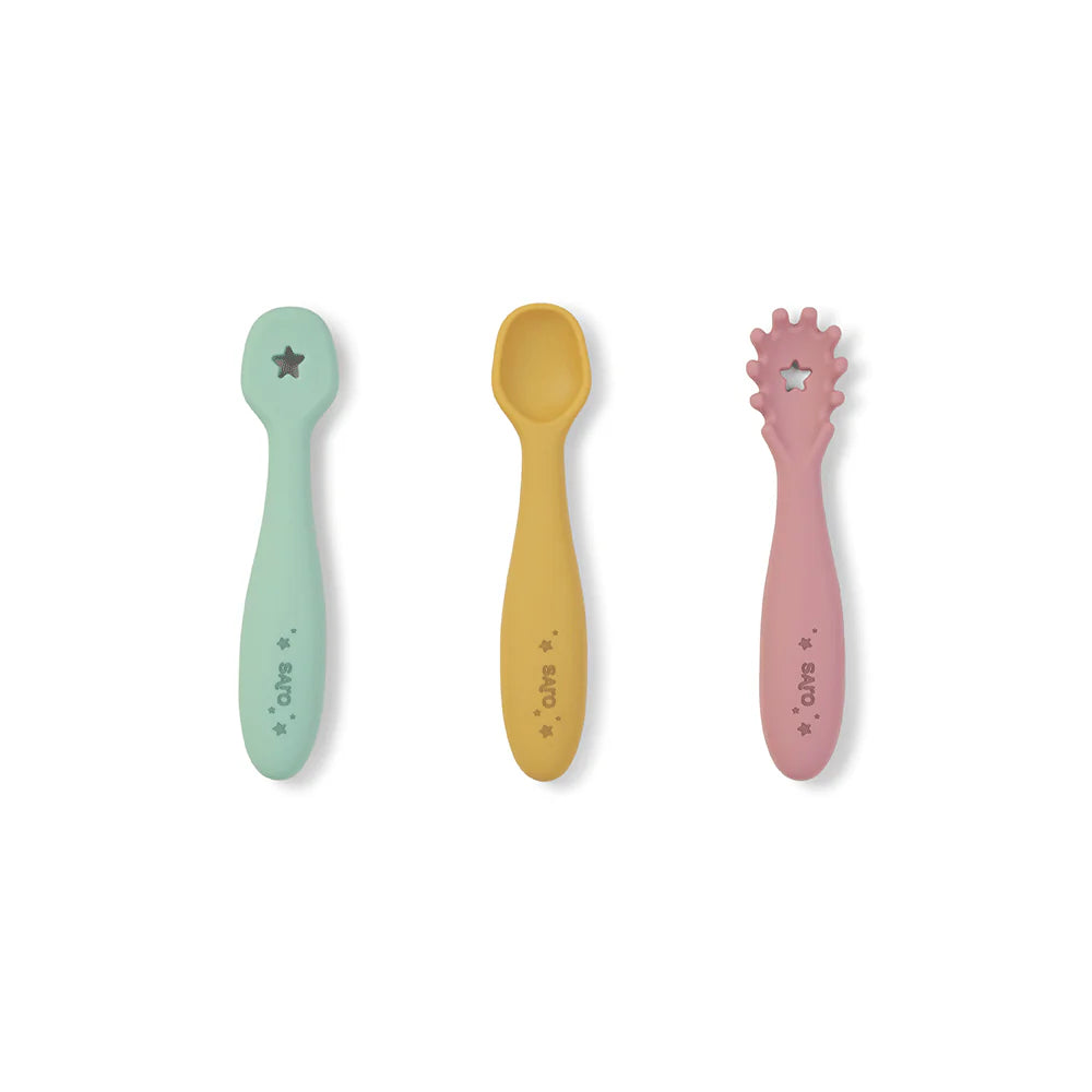 Set 3 Pre-Cucharas | Rosa- Saro
