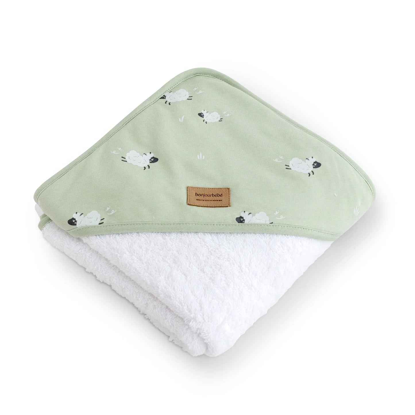 Toalla Con Capucha XL | Verde - Saro
