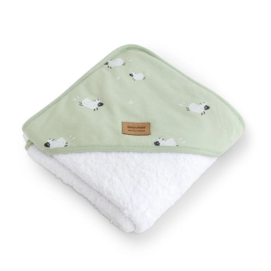 Toalla Con Capucha XL | Verde - Saro