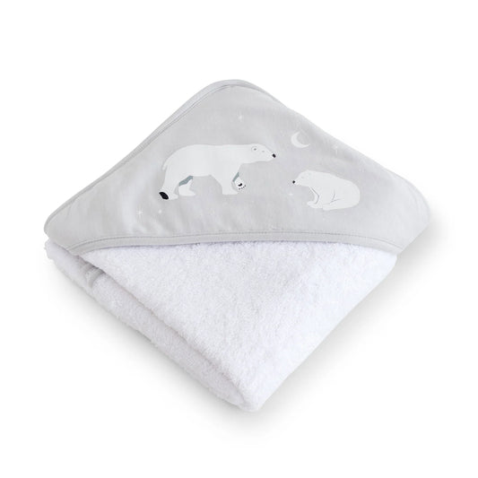 Toalla Con Capucha XL | Gris - Saro