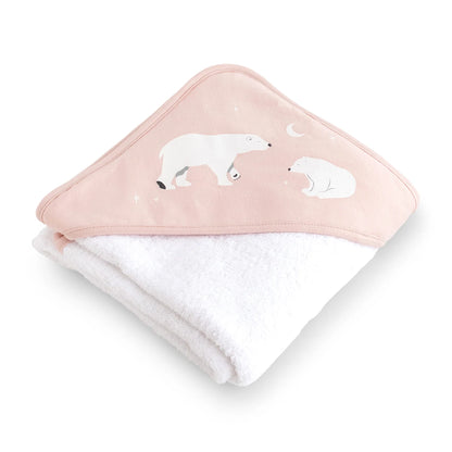 Toalla Con Capucha XL | Rosa - Saro
