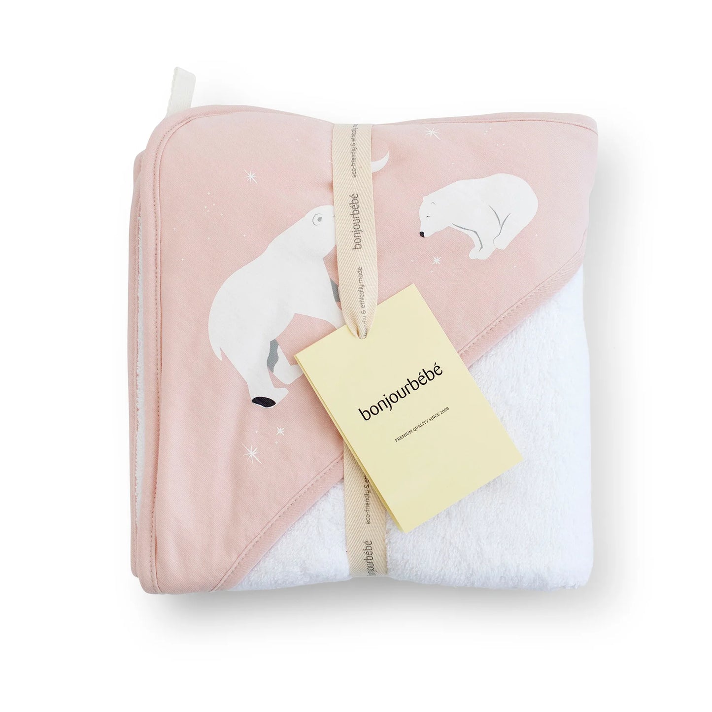 Toalla Con Capucha XL | Rosa - Saro