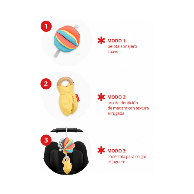 Entretenedor Para Coche 3 en 1 | Discoverosity - Skip Hop