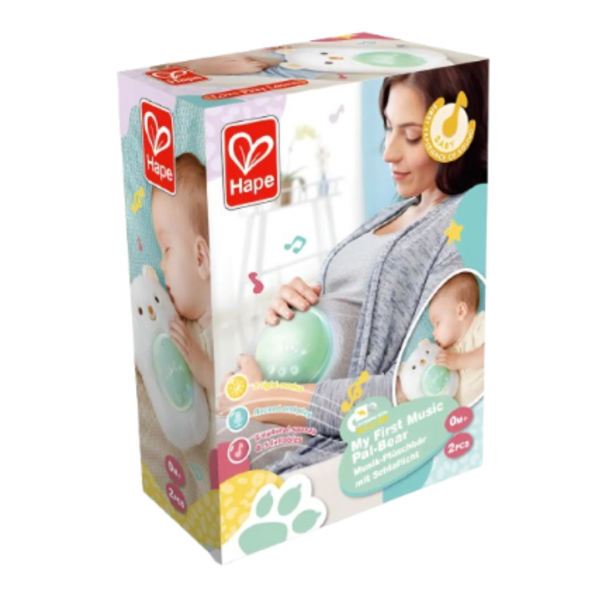 Peluche Musical Huggy Hape | Blanco
