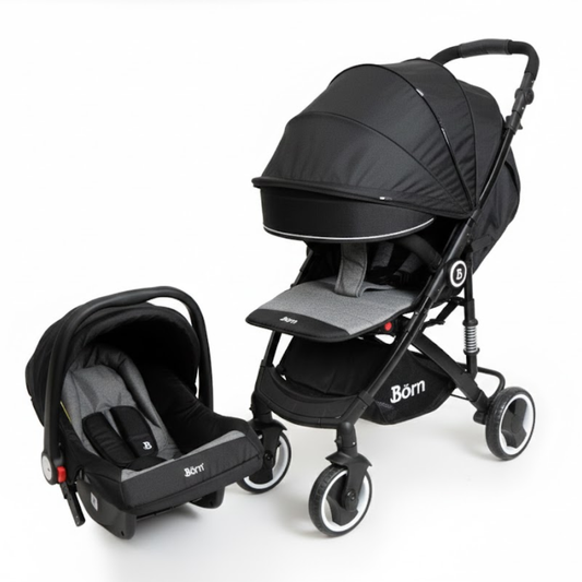 Coche Ziro Travel Sysytem 2.0 Black Born