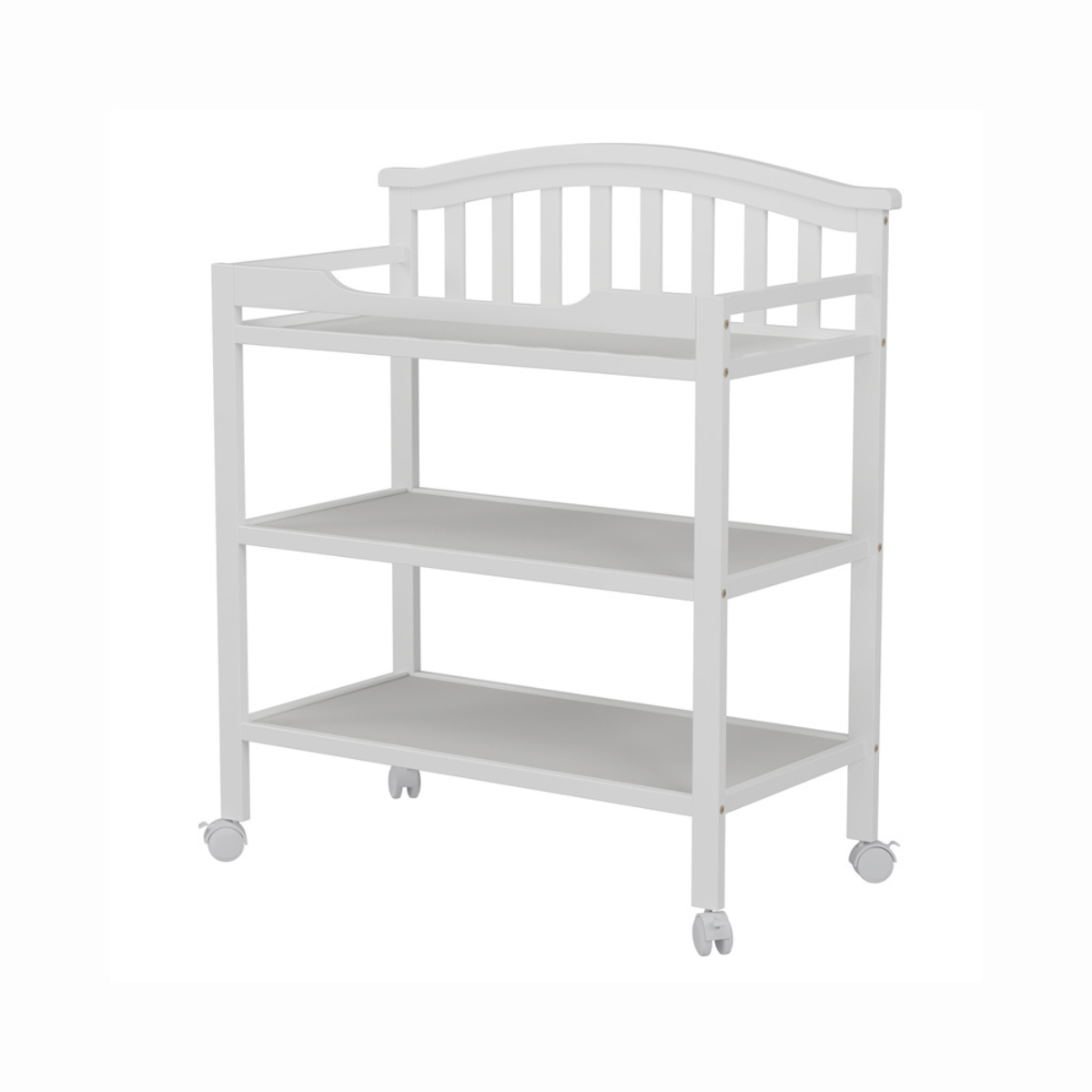 Cambiador De Madera 03 Niveles Blanco