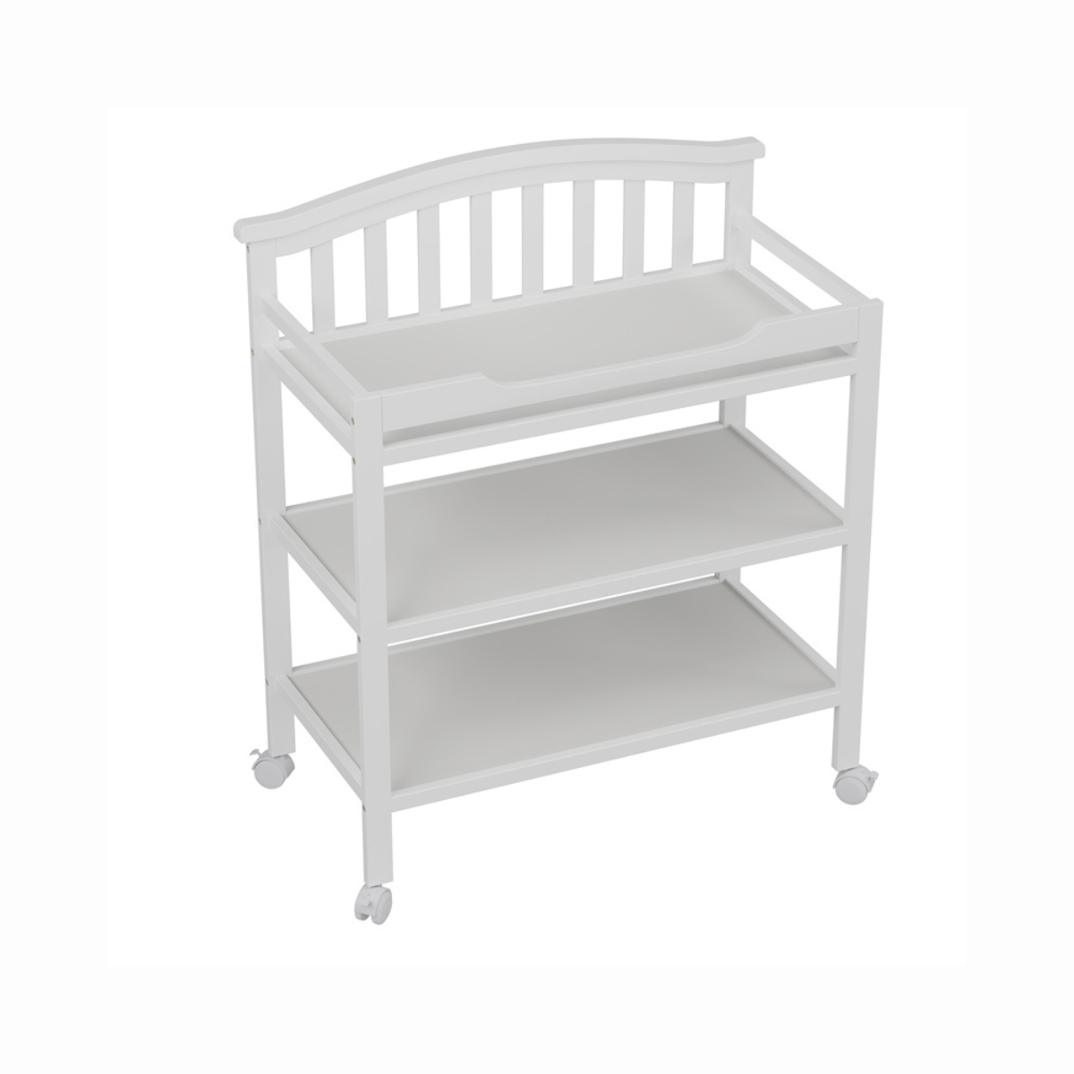 Cambiador De Madera 03 Niveles Blanco