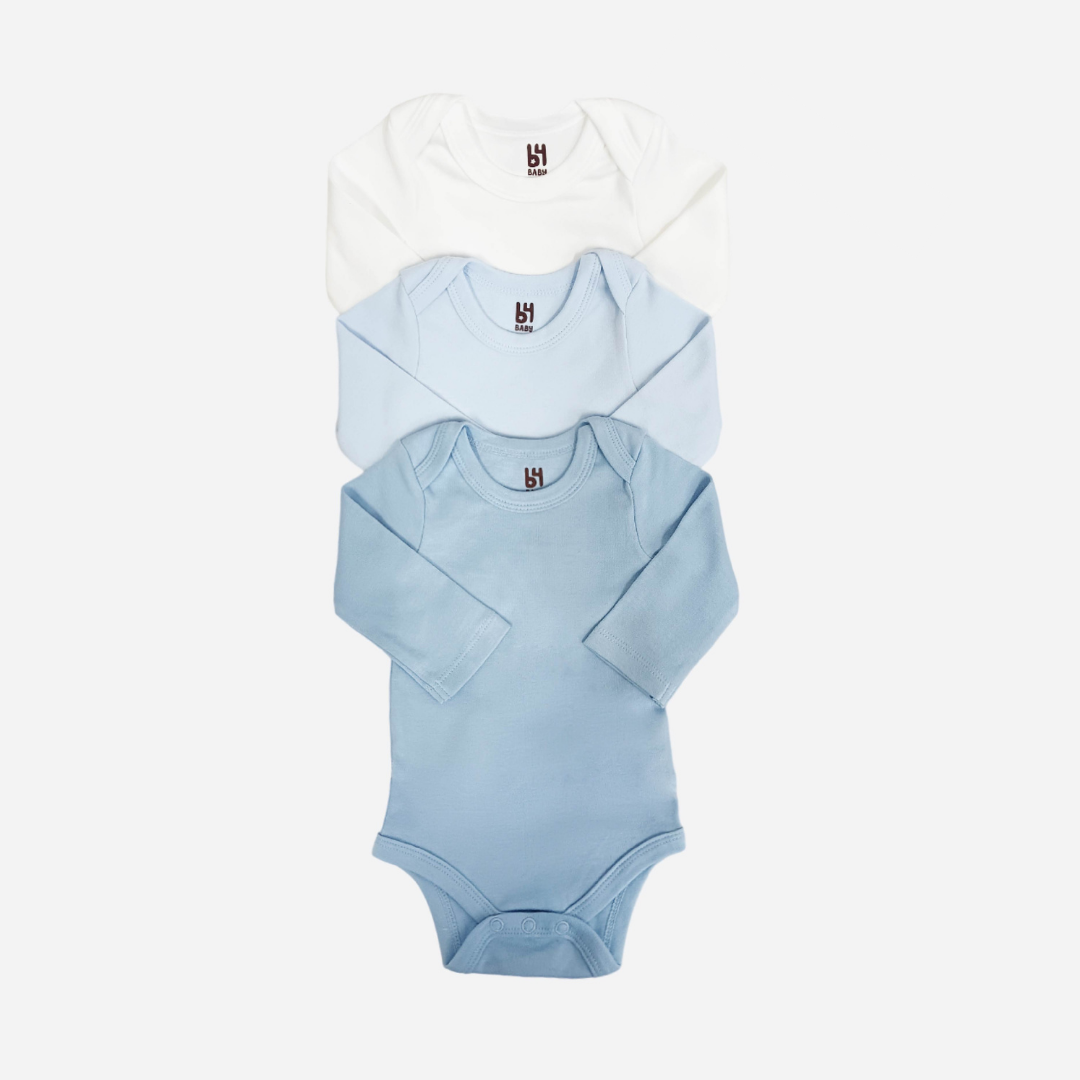 Set de 3 piezas manga larga