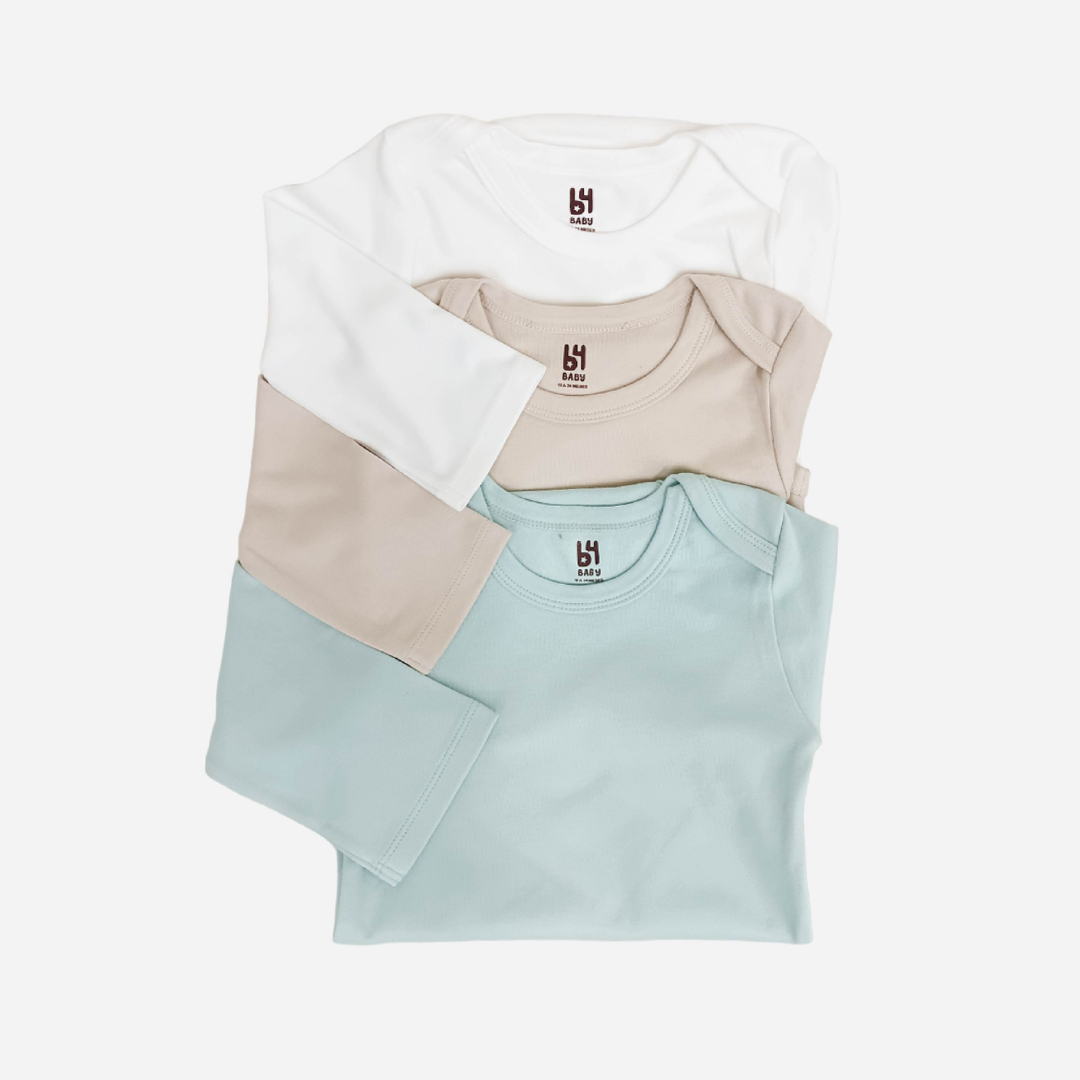 Set de 3 piezas manga larga