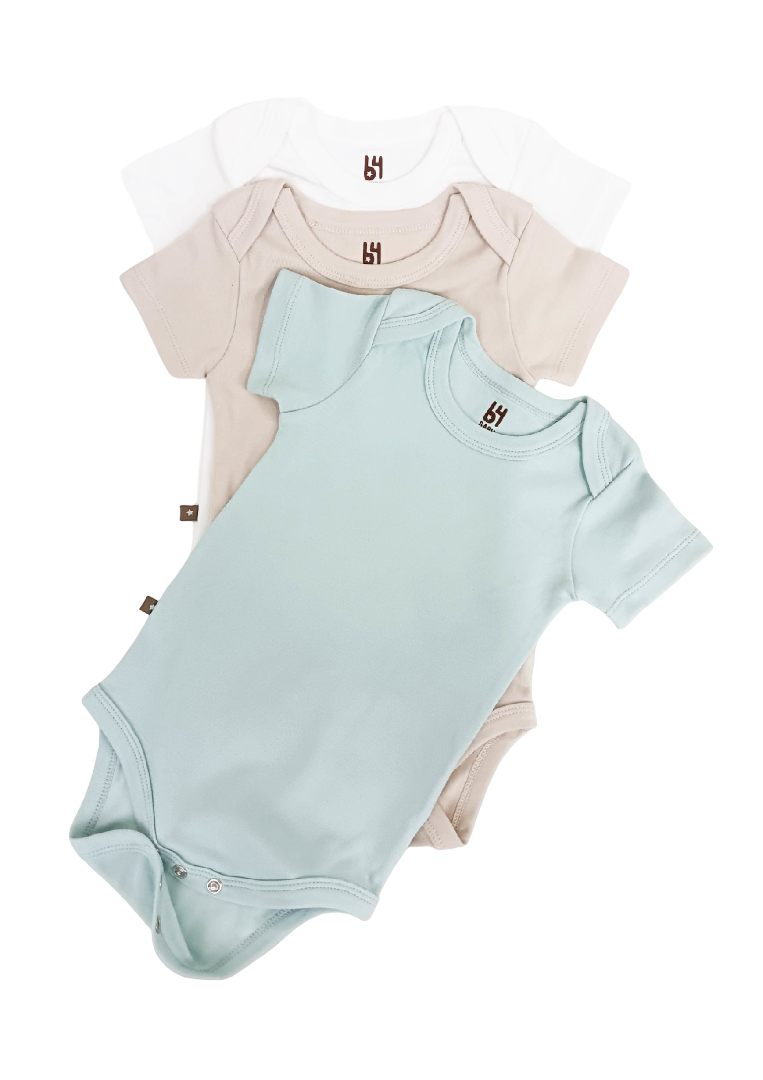 Set de 3 piezas manga corta