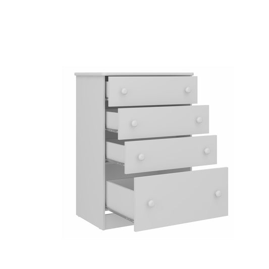 Cómoda 4 Cajones Blanco