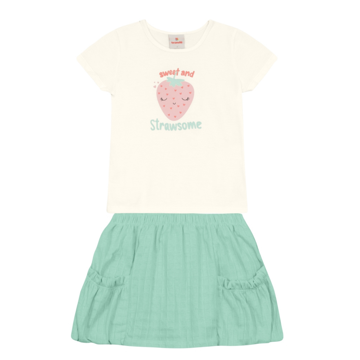 Blusa Y Shorts Falda Nena | Brandili