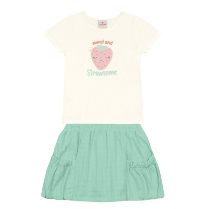 Blusa Y Shorts Falda Nena | Brandili