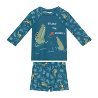 Camiseta Y Bañador Boxer Nene |  Cocodrilo Brandili