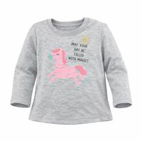 Camiseta manga larga - Unicornio