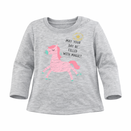 Camiseta manga larga - Unicornio