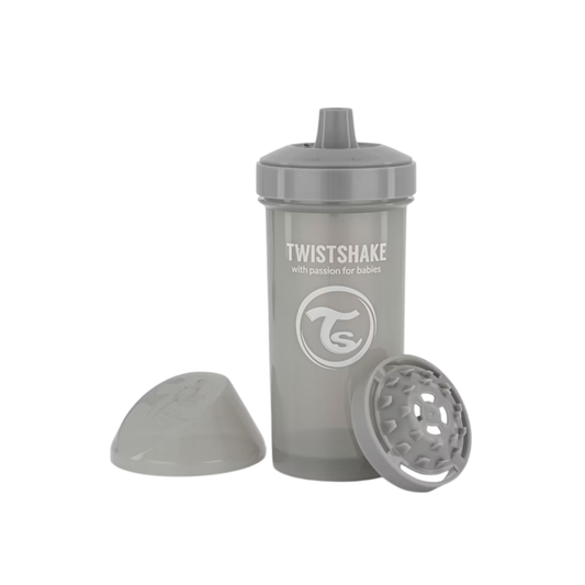 Vaso Kid Cup 360ml 12m+| Gris Twistshake