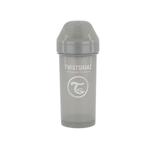 Vaso Kid Cup 360ml 12m+| Gris Twistshake
