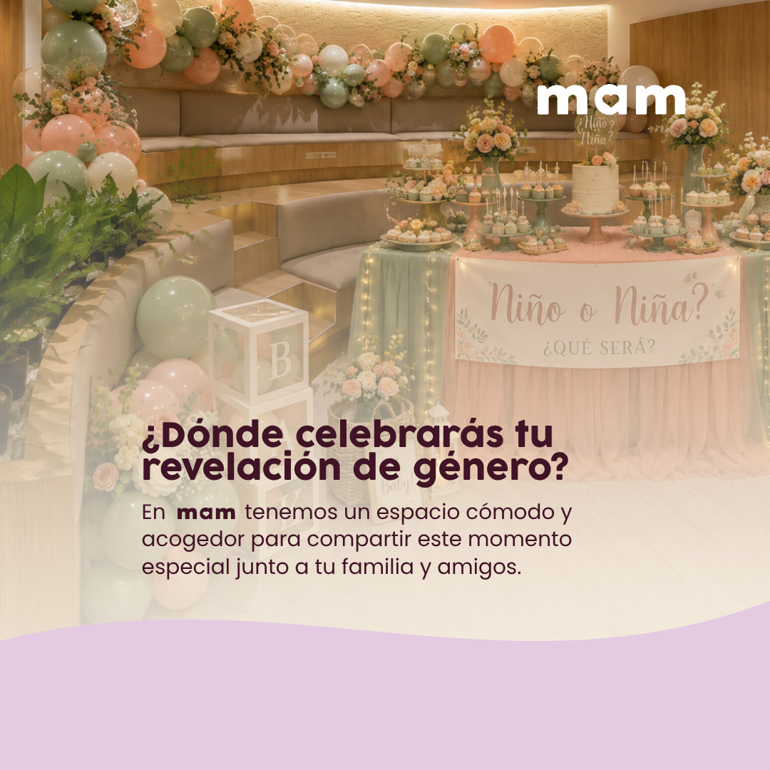 Eventos MAM Revelación Género