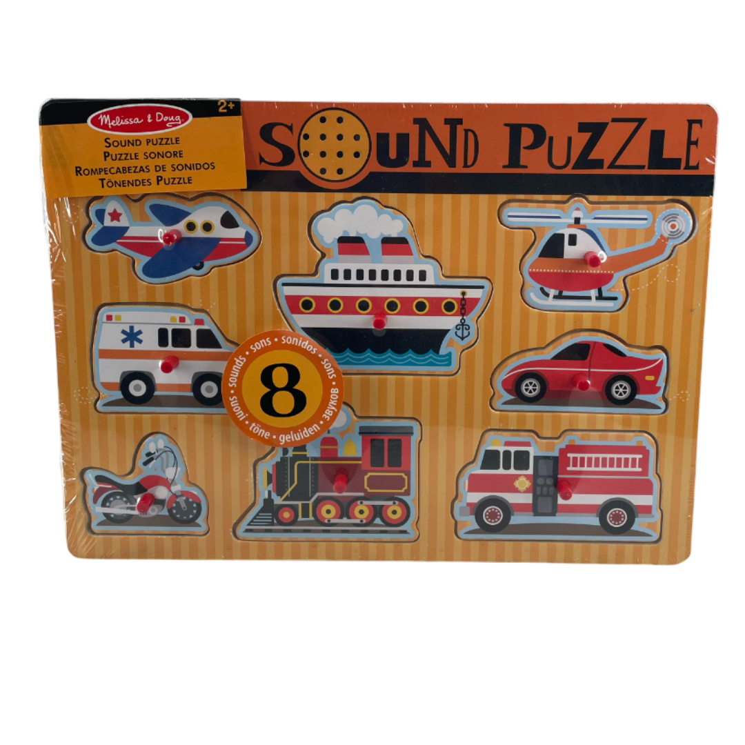 Rompecabezas de Vehículos con sonidos