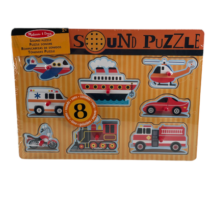 Rompecabezas de Vehículos con sonidos