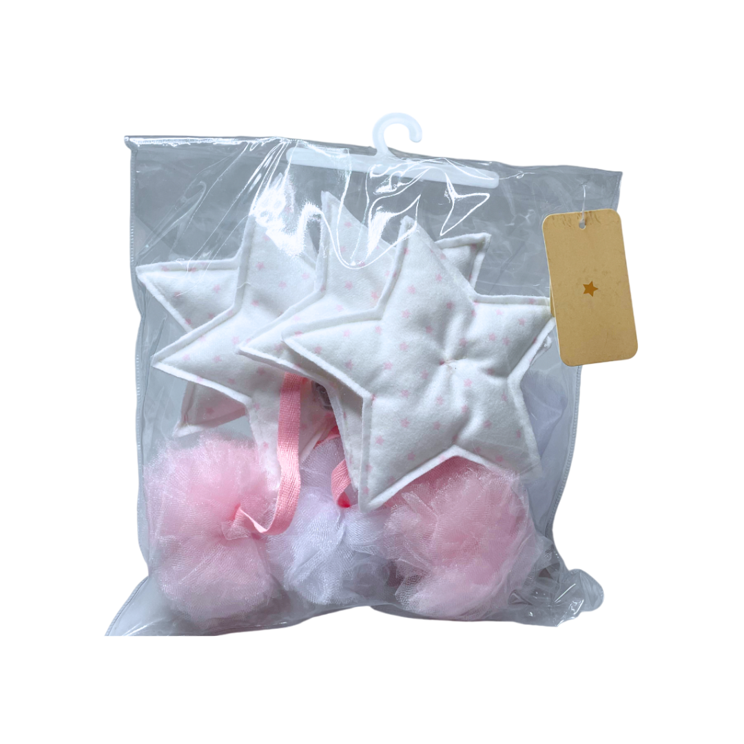 Aplique de pared Pompones Rosa