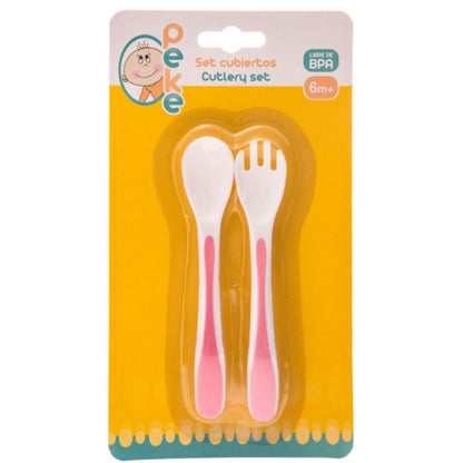 Set de cuchara y tenedor