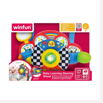 Volante de aprendizaje para bebés con luz