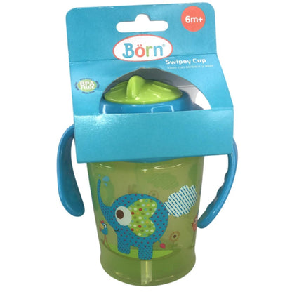 Vaso con sorbete y asas