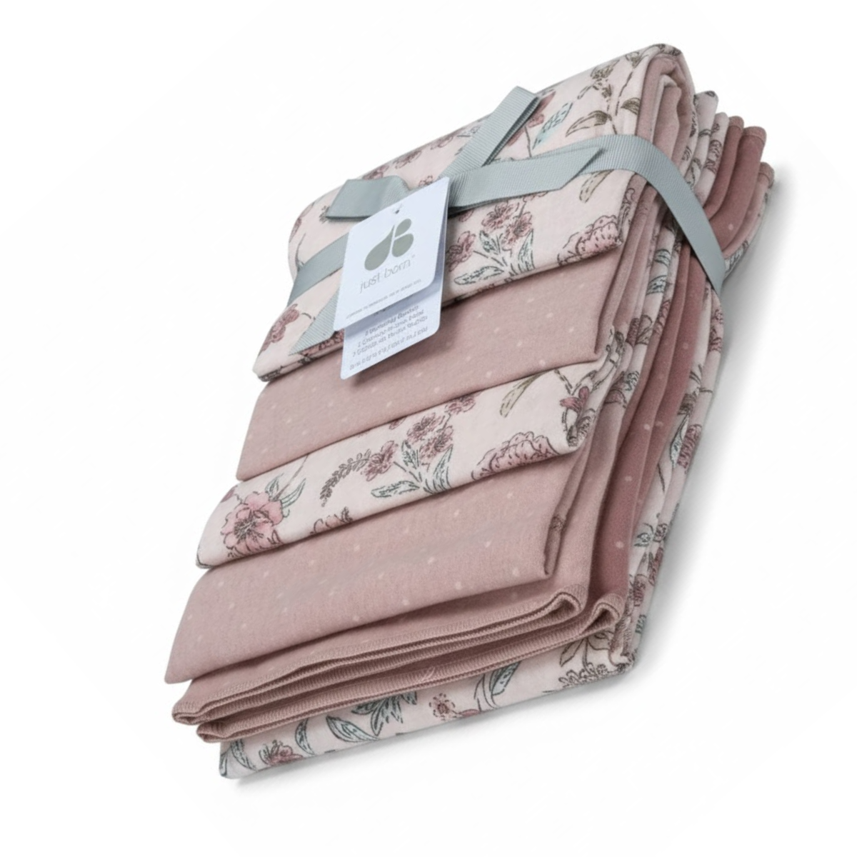 Set De 4 Mantas Gerber | Rosa