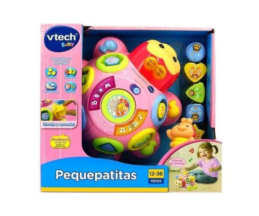 Juguete Peque Patitas Rosa Vtech
