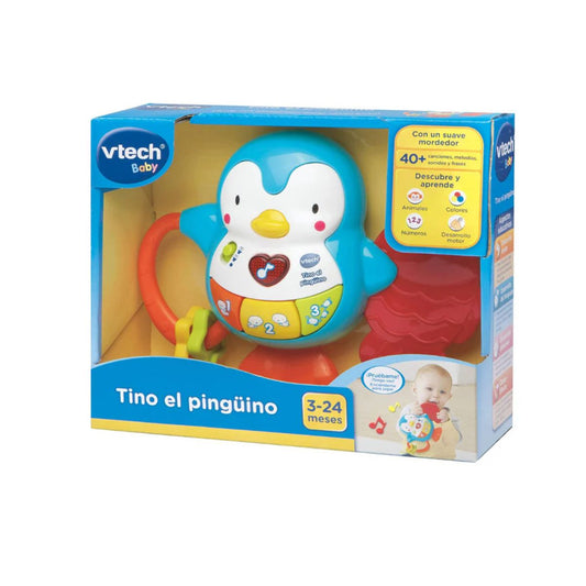 Tino El Pinguino Celeste Vtech