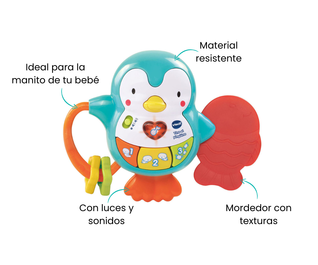 Tino el hotsell pinguino vtech