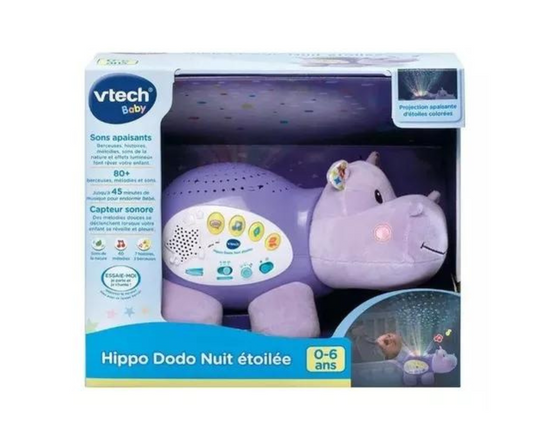 Proyector Popi Estrellitas Morado Vtech