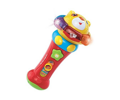 Juguete Microfono De Animales Rojo Vtech