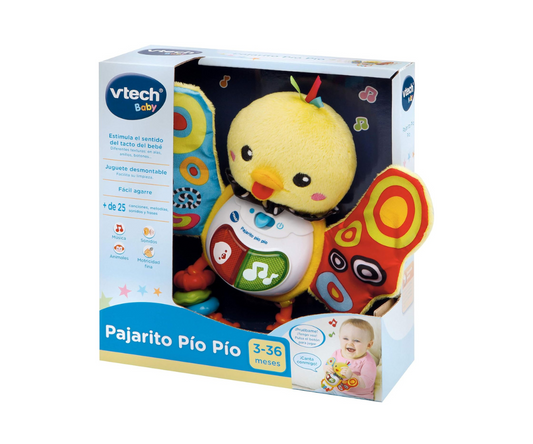 Juguete Pajarito Pio Pio Amarillo Vtech