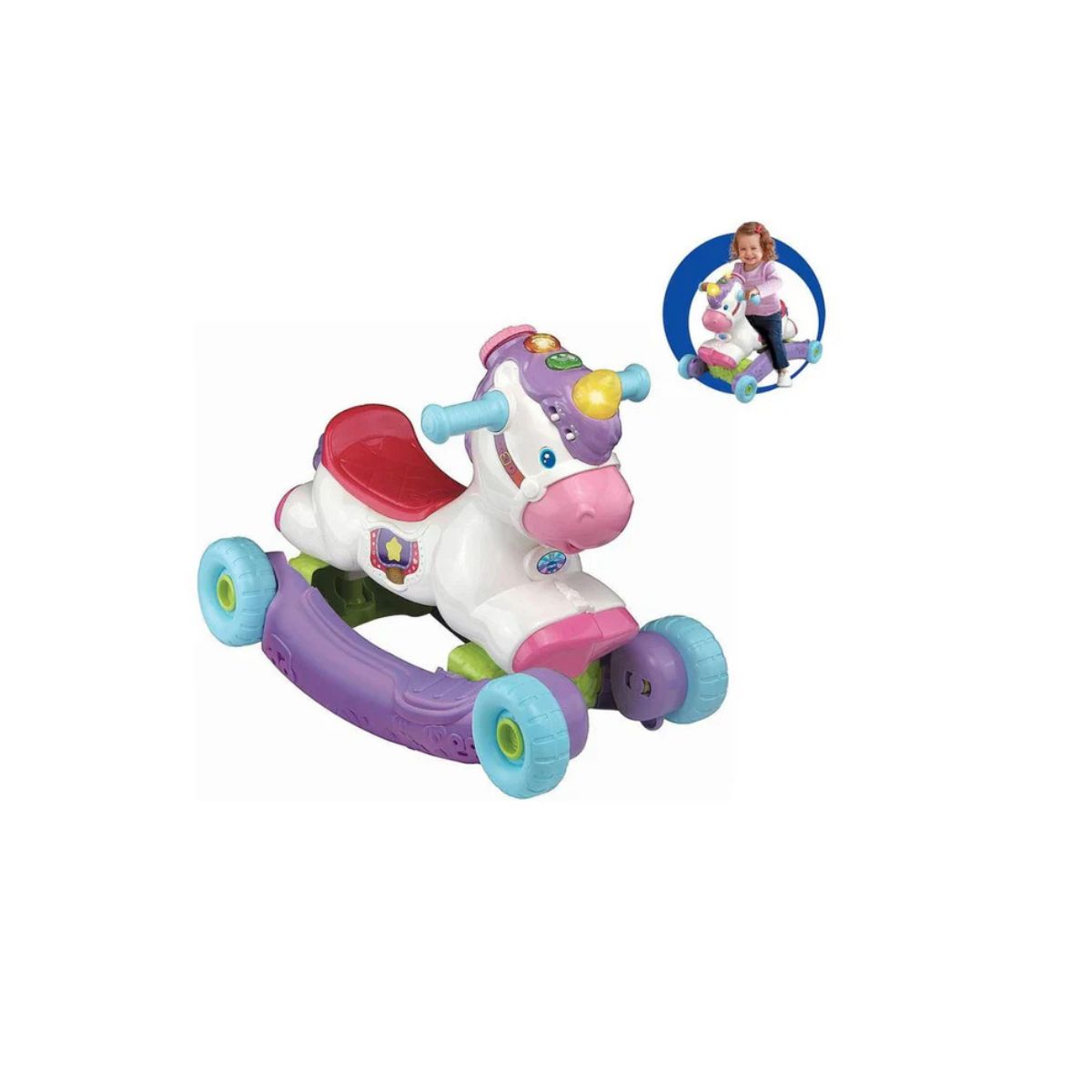 Unicornio Balancin  2 En 1 Vtech