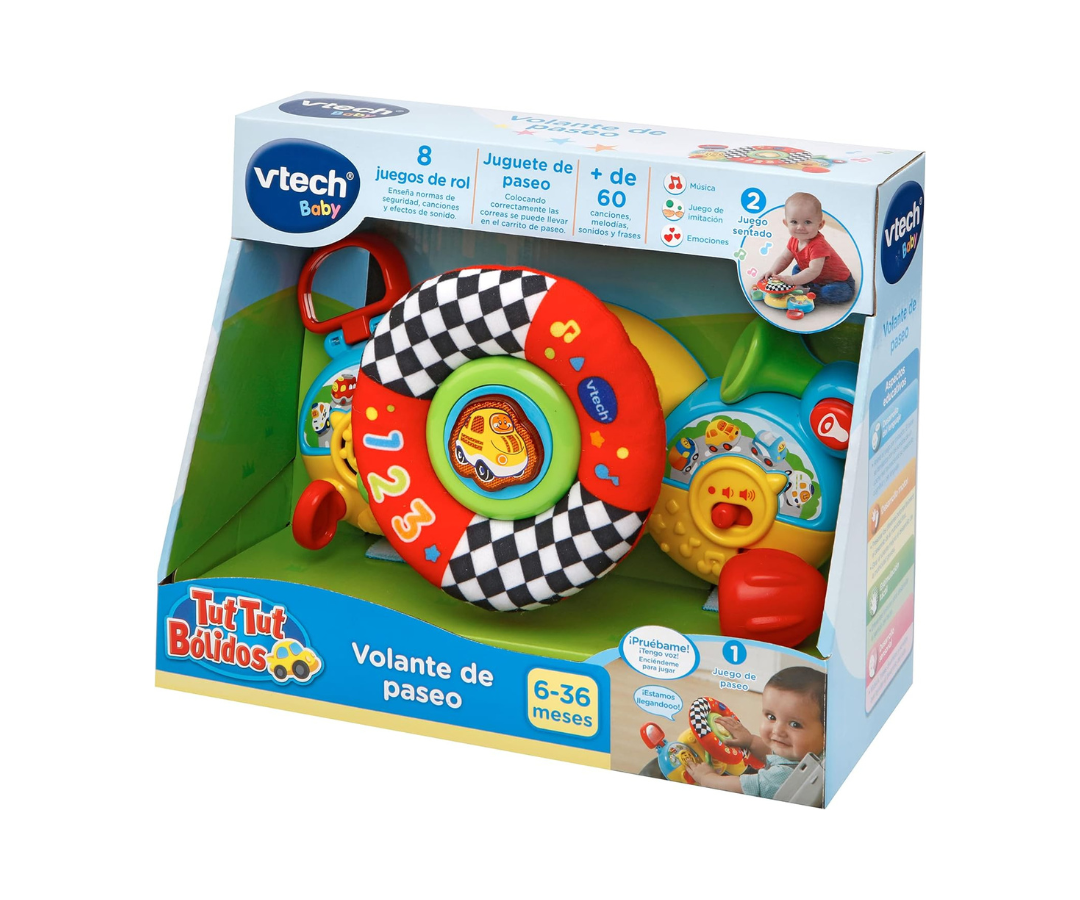 Volante De Paseo Ttb 6 Meses Vtech