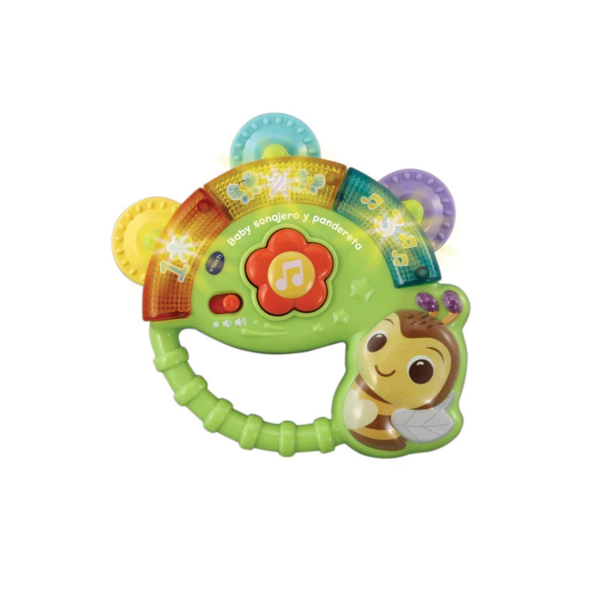 Sonajero y Pandereta Abejita Musical Vtech