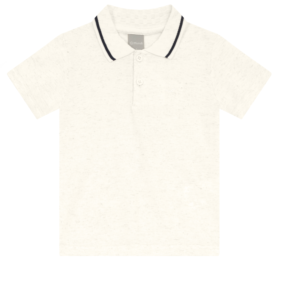 Camisa Polo Y Bermuda Nene | Blanco Mundi