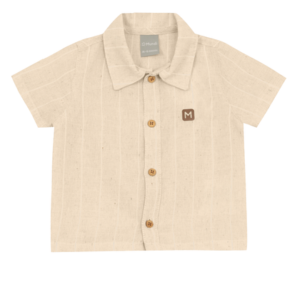 Camisa Y Bermuda Nene Rayas | Cafe Mundi